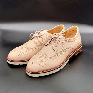 New Samuel Hubbard Ladies Wingtip Oxford Shoes Size 8